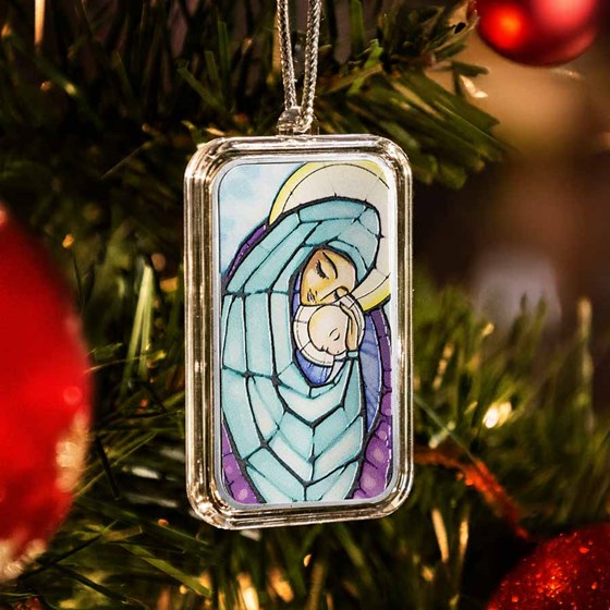 2025 1 oz Silver Colorized Bar - Mary Holding Baby Jesus 2025 1 oz Silver Colorized Bar - Mary Holding Baby Jesus