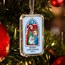2025 1 oz Silver Colorized Bar - Stained Glass Nativity