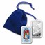2025 1 oz Silver Colorized Bar - Stained Glass Nativity
