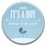 2025 1 oz Silver Colorized Round - APMEX (It's A Boy, Stroller)