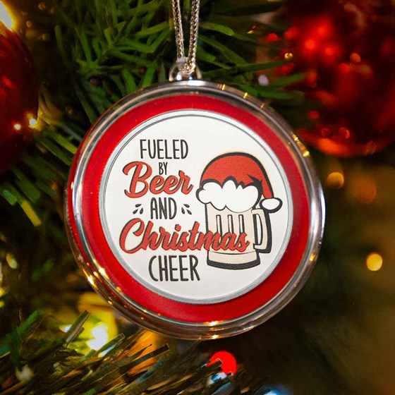 2025 1 oz Silver Colorized Round - Christmas Cheer Fueled by Beer 2025 1 oz Silver Colorized Round - Christmas Cheer Fueled by Beer