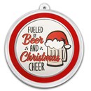 2025 1 oz Silver Colorized Round - Christmas Cheer Fueled by Beer