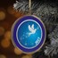 2025 1 oz Silver Colorized Round - Dove Snowflakes