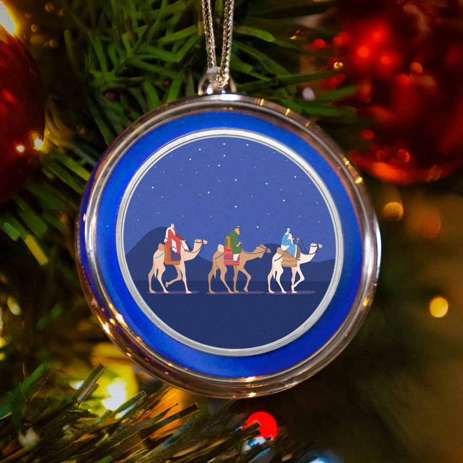 2025 1 oz Silver Colorized Round - Gifts of the Three Wise Men