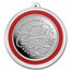 2025 1 oz Silver Colorized Round - Merry Christmas Santa Claus