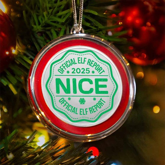 2025 1 oz Silver Colorized Round - Naughty or Nice 2025 1 oz Silver Colorized Round - Naughty or Nice