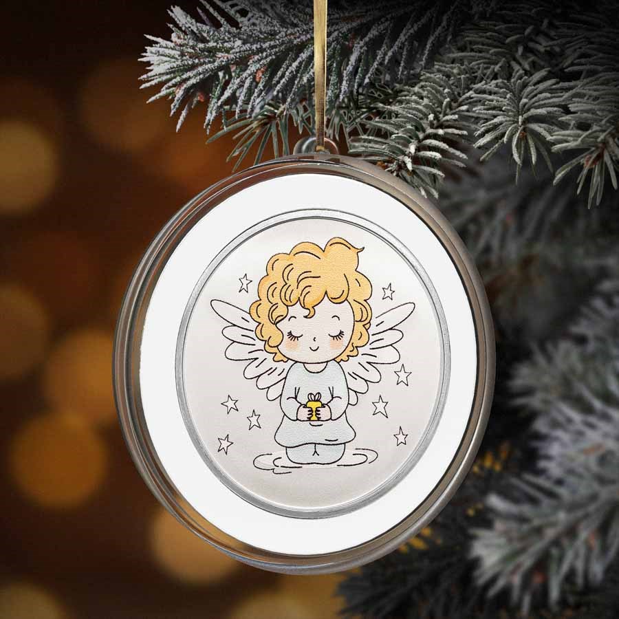 2025 1 oz Silver Colorized Round - Precious Angel Child of God