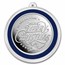 2025 1 oz Silver Colorized Round - Three Wise Men Blue