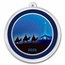 2025 1 oz Silver Colorized Round - Three Wise Men Blue