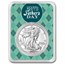 2025 1 oz Silver Eagle - w/Happy Father's Day, Argyle, In TEP
