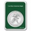 2025 1 oz Silver Eagle - w/Happy St. Patrick's Day Card, In TEP