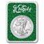 2025 1 oz Silver Eagle - w/Happy St. Patrick's Day Card, In TEP