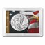 2025 1 oz Silver Eagle - w/Harris Holder, American Flag & Eagle