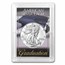 2025 1 oz Silver Eagle - w/Harris Holder, Graduation Design