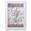 2025 1 oz Silver Eagle - w/Harris Holder, Happy Birthday Design