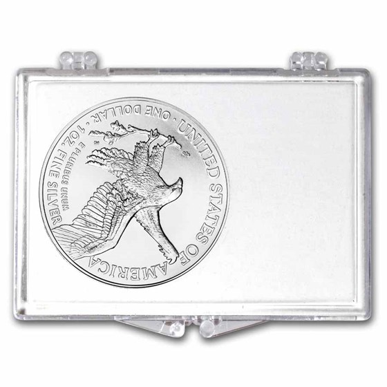 2025 1 oz Silver Eagle - w/Snap-Lock Holder, Happy Birthday 2025 1 oz Silver Eagle - w/Snap-Lock Holder, Happy Birthday
