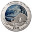 2025 1 oz Silver NATB Michigan Wigwam Lake Michigan (Color)