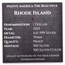 2025 1 oz Silver NATB Rhode Island Niantic (Colorized)