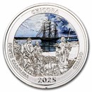 2025 1 oz Silver NATB South Carolina Fort Sumter (Colorized)