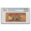 2025 10 Florida Goldback Aurum Gold Foil Note MS-70 PCGS (Alpha)