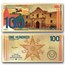 2025 100 Centigram Gold Aurum Texas: The Alamo