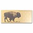 2025 1000mg Gold Note - Natural Treasures: Bison 24K