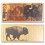 2025 1000mg Gold Note - Natural Treasures: Bison 24K
