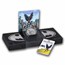 2025 2.5 oz Silver Comic Art Batman Medal (w/Box & COA)