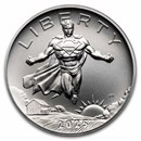 2025 2.5 oz Silver Comic Art Superman Medal (w/Box & COA)