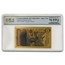 2025 2 Arizona Goldback - Aurum Gold Foil Note (24k) PCGS 70