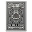 2025 $2 Solomon Islands 1 oz Silver King of Spades Shaped Coin