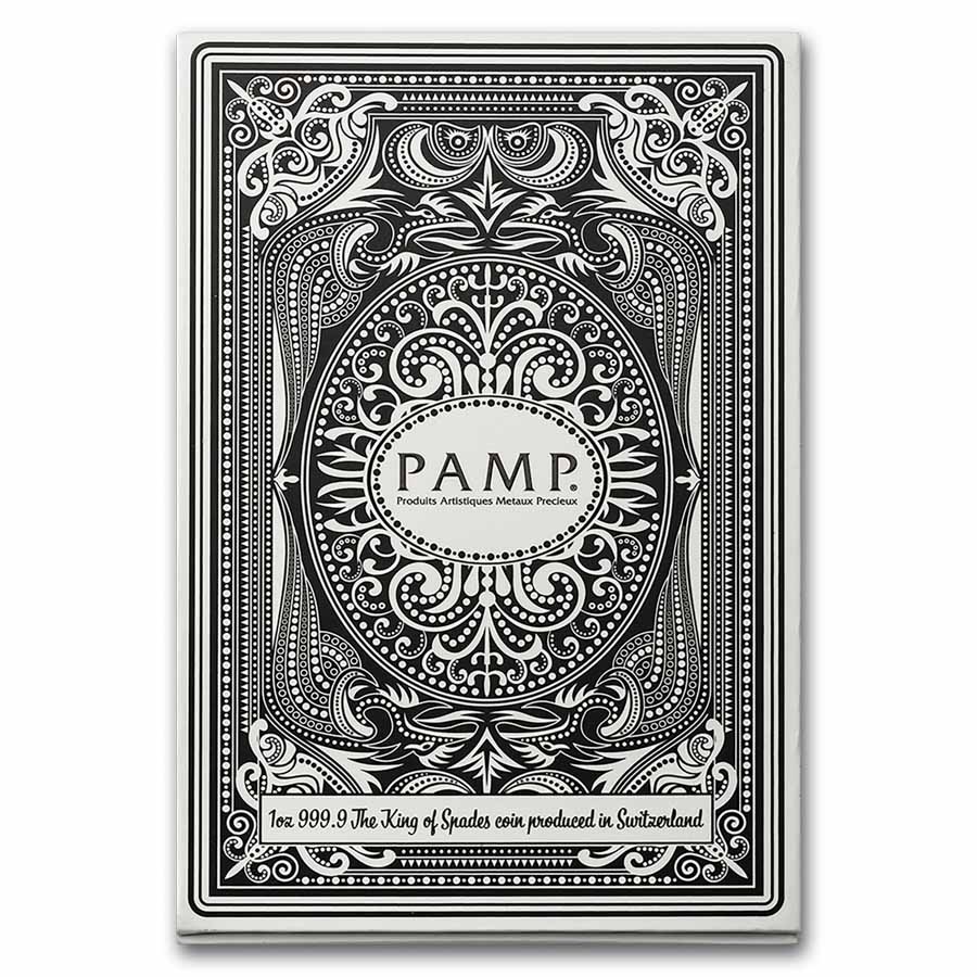 2025 $2 Solomon Islands 1 oz Silver King of Spades Shaped Coin