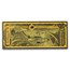 2025 25 New Hampshire Goldback - Aurum Gold Foil Note MS-70 PCGS
