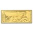 2025 25 New Hampshire Goldback - Aurum Gold Foil Note MS-70 PCGS