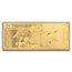 2025 25 Oklahoma Goldback Aurum Gold Foil Note MS-70 PCGS (Alpha)