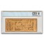 2025 25 Wyoming Goldback - Aurum Gold Foil Note MS-70 PCGS