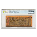 2025 25 Wyoming Goldback - Aurum Gold Foil Note MS-70 PCGS
