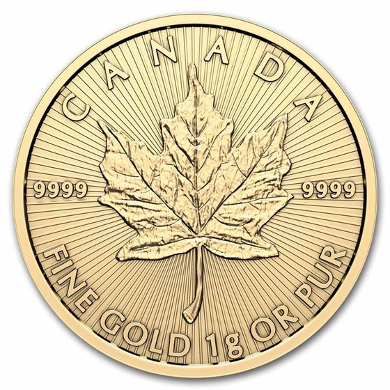 2025 25x 1 gram Gold Maple Leafs Maplegram25™ (In Assay Sleeve) 2025 25x 1 gram Gold Maple Leafs Maplegram25™ (In Assay Sleeve)