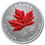 2025 5-Coin Silver 60th Anniv of the Canadian Flag Fractional Set