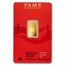 2025 5 gram Gold Bar - PAMP Lunar Legends White Snake (In Assay)