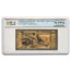 2025 5 Oklahoma Goldback Aurum Gold Foil Note MS-70 PCGS