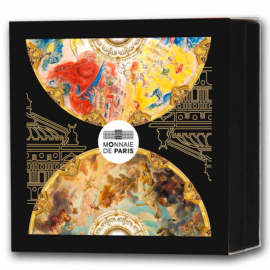 2025 5 oz Silver €50 Masterpieces of Museums Prf (Palais Garnier