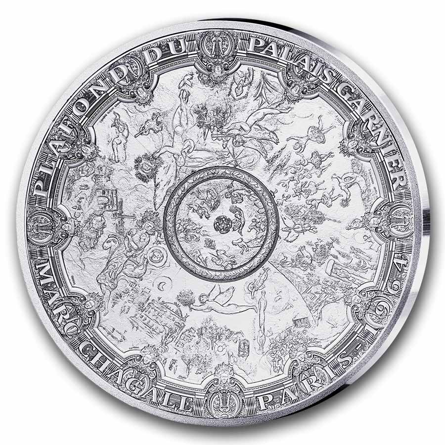 2025 5 oz Silver €50 Masterpieces of Museums Prf (Palais Garnier