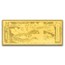 2025 50 Nevada Goldback Aurum Gold Foil Note 24k MS-70 PCGS