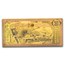 2025 50 New Hampshire Goldback - Aurum Gold Foil Note MS-70 PCGS