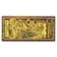 2025 50 Utah Goldback Aurum Gold Foil Note 24k MS-70 PCGS