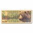 2025 500mg Gold Note - Natural Treasures: Brown Bear 24K