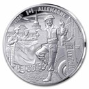 2025 Ag €10 80th Anniversary of V-E Day Proof: Canadian Soldier