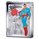 2025 Ag €10 Colorized Rectangular Justice League: Superman