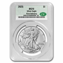 アメリカンイーグル☆　シルバー Buy 2025 American Silver Eagle MS-70 CAC (First Delivery) | APMEX